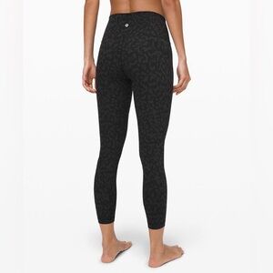 lululemon athletica Black High-Rise Printed Align 7/8 Leggings